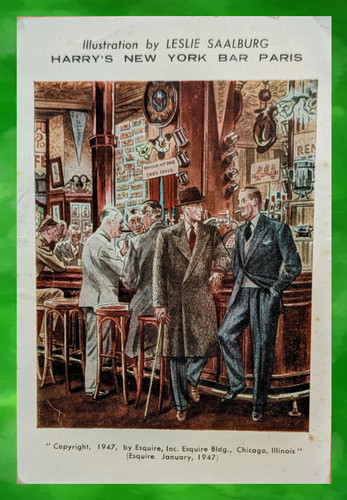 Cartolina epoca 1947 - d'epoca, harry's