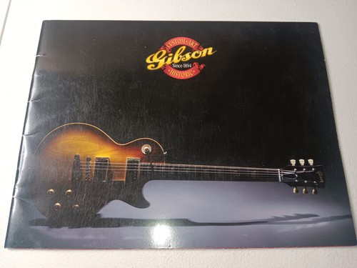Gibson custom shop catalog - gibson,