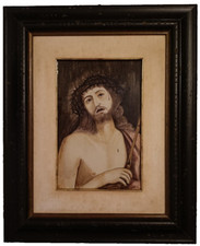 Quadro in maiolica Gesù Cristo "Ecce homo"