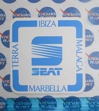 STICKER VINTAGE AUTOCOLLANT AUFKLEBER AUTO MOTO TUNING SEAT ESPANA