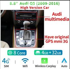 RADIO 2 DIN 9" PER AUDI Q5 ANDROID BLUETOOTH USB GPS NAVIGATORE 4/32 MMI