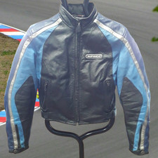 Giacca donna per moto in pelle