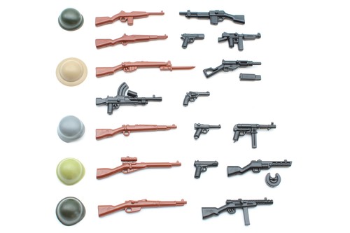 Brickarms ww2 set - set, v5