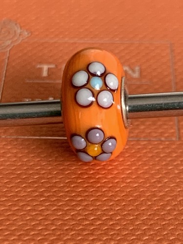 Autentico trollbeads arancione - autentico,