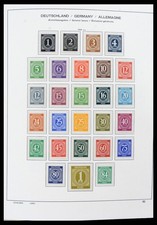 GERMANIA BDR 1945-1974 Bund in album Schaubek con collezione di francobolli firmati