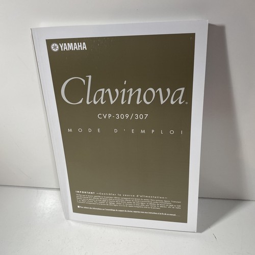 Yamaha clavinova cvp - cvp, 309/307