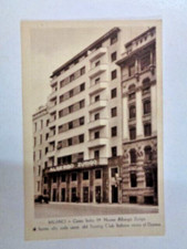 MILANO Corso Italia Albergo Zurigo CARTOLINA Fto piccolo BN Viaggiata 1937