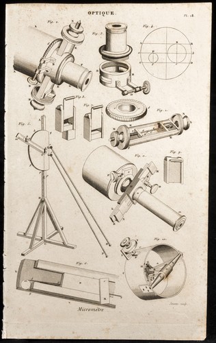 1852 incisione ottico - 1852,