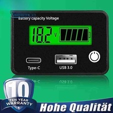 Capacità batteria voltmetro