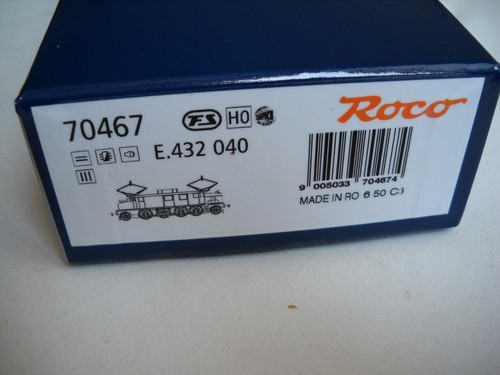 Roco 70467 locomotiva - roco, fs