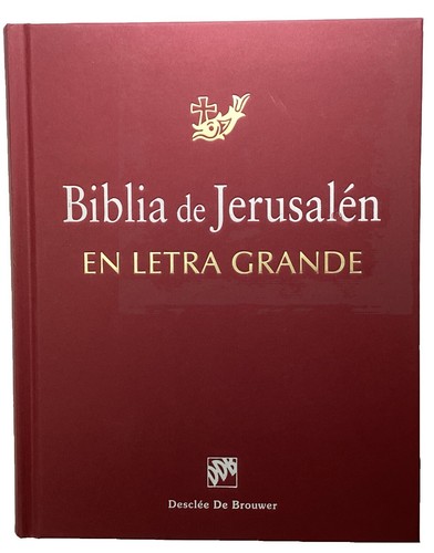 Biblia jerusalem letra - de,