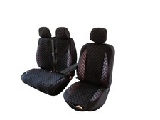 Coprisedili anteriori 2+1 per Mercedes Sprinter 2006-2018 filo rosso...