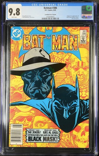 Batman 386 cgc 8 - #386, 9.8