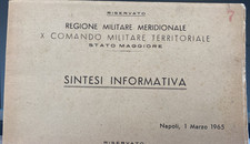 SINTESI INFORMATIVA REGIONE