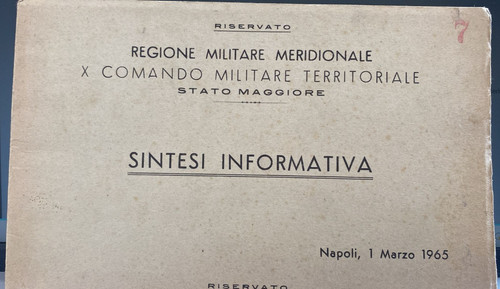 Sintesi informativa regione - sintesi,