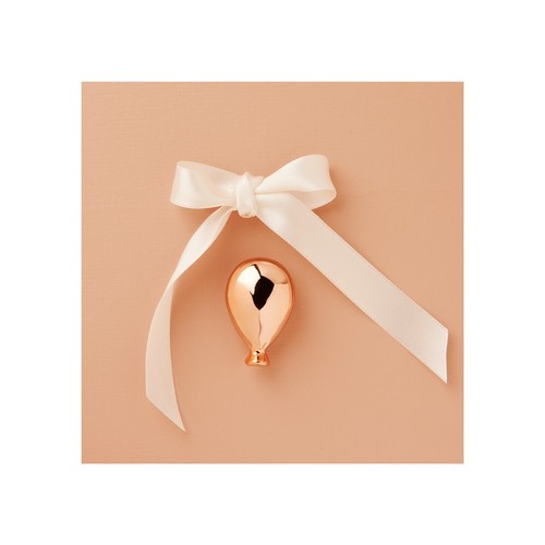 Calamita palloncino oro rosa