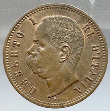 2 CENTS 1897 COIN UMBERTO I°