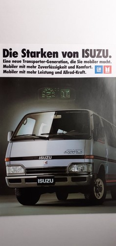 Isuzu transporter prospetto - isuzu:, (prospetto