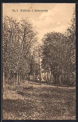 Cartolina birkenwerder lotto - birkenwerder,,