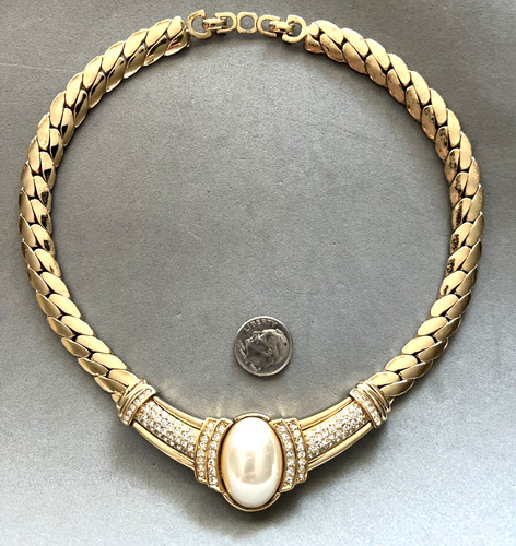 Collana vintage christian dior - vintage,