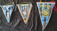 3 gagliardetti Inter, anni 70