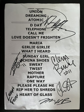 DEBBIE HARRY & BLONDIE - CHART