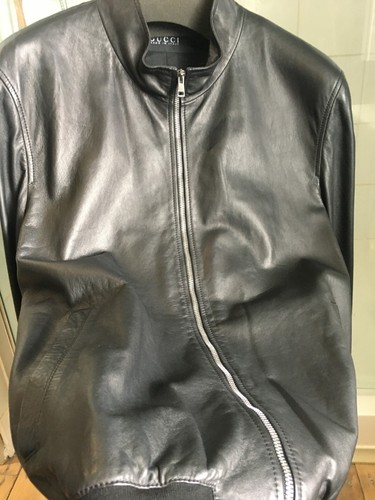 Giacca bomber gucci pelle - bomber, in