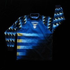 MAGLIA S.S. LAZIO 1996 1997 GOALKEEPER FOOTBALL SHIRT SOCCER JERSEY UMBRO M