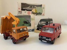 Lotto RARI Modellini Iveco Old Cars Scala 1/43 + Fiat Regata Polistil 1/43
