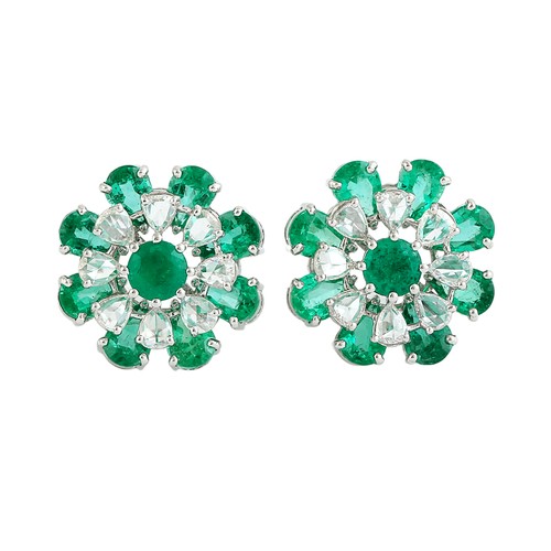 Orecchini perno con diamanti - orecchini, a