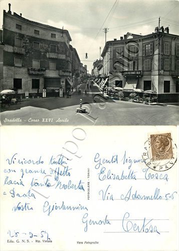 Cartolina stradella - cartolina,