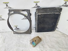 radiatore acqua motore mercedes w116 350 v8 convogliatore vaschetta  + rad olio