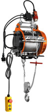 Paranco argano verricello sollevatore elettrico 800 kg a fune cavo 30mt monofase