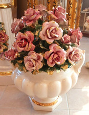 Vaso Capodimonte Fiori in
