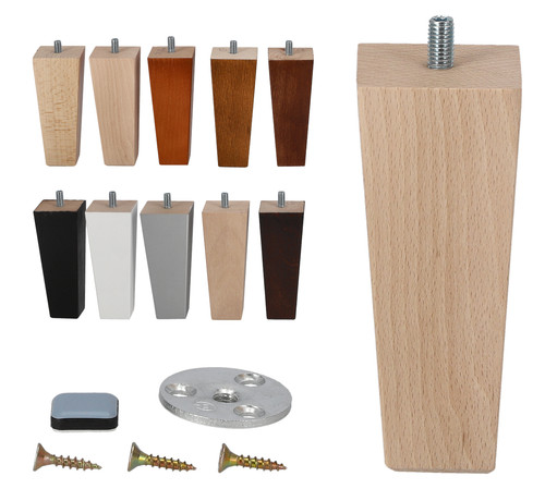 Piedini per mobili legno - piedini,