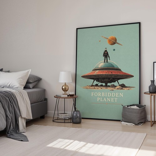 Forbidden planet art stampa - forbidden,
