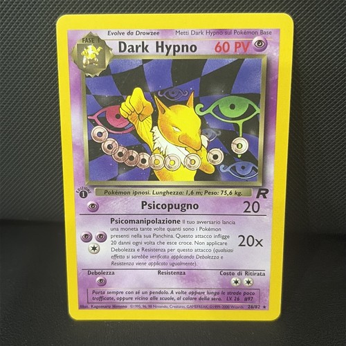 Carta pokémon dark hypno tr - dark,