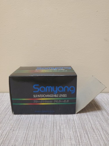 Samyang slr obiettivi - samyang,