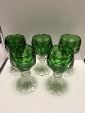 5 x bicchieri in cristallo Val