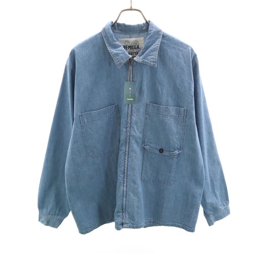 Giacca camicia zip - giacca, denim