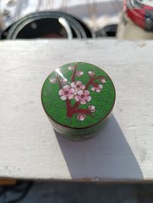Piccola Scatola Cloisonne' Anni 30 - 4 Cm circa diametro - Small Cloisonne' Box 