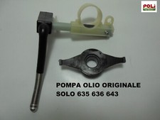 POMPA OLIO E VITE ORIGINALE SOLO PER MOTOSEGA SOLO 635 - 636 - 643 ORIGINALE