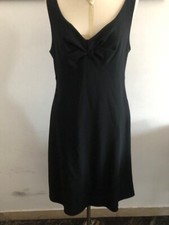 Moschino originale abito cady nero donna tg 46/woman dress