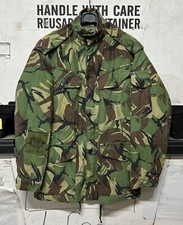 GENUINE RARE BRITISH ARMY FALKLANDS SMOCK COMBAT WINDPROOF DPM EX COND !! SIZE 4