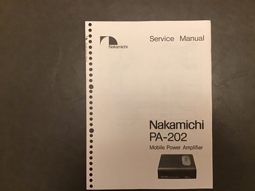 Nakamichi 202 amplificatore - nakamichi,