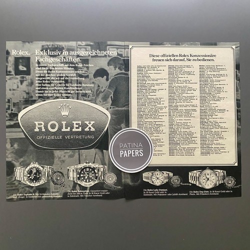 1977 rolex concessionari - rolex,