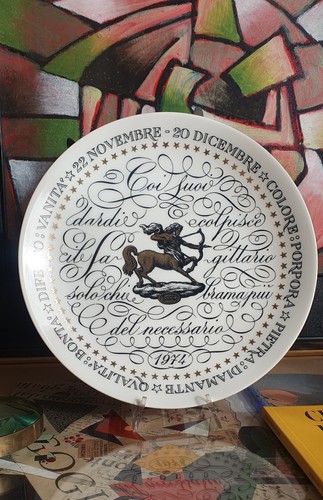 Piero fornasetti piatto - piero,