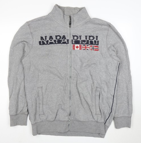 Napapijri felpa uomo grigio - felpa,