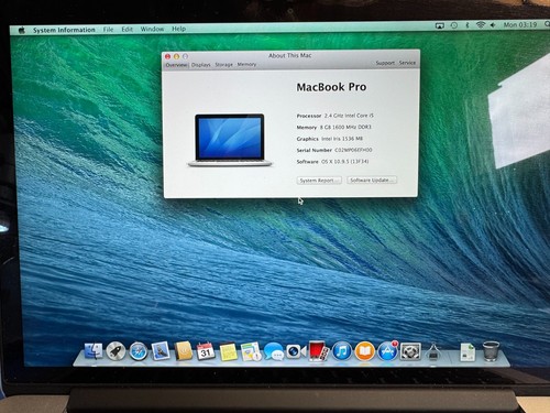 Macbook pro a1502 metà 2014 - pro,