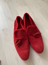 Trussardi Mocassino Chic 41 Red  Men  Sport 8 2019 Retail €640